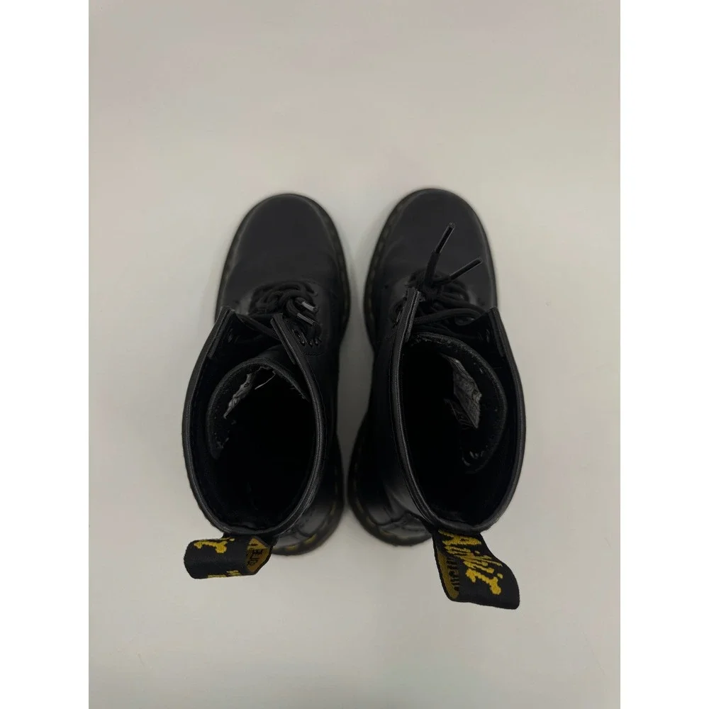 Dr. Martens Ambury Black Leather Work Boots ASTM‎ F2892-18 EH Mens 8 Womens 9